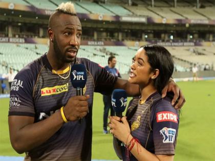 Russell wife shuts down a troll who made a distasteful remark | आंद्रे रसेल की खराब फॉर्म ने बढ़ाई KKR के फैंस की चिंता, खिलाड़ी के वाइफ को किया ट्रोल तो मिला ये जवाब