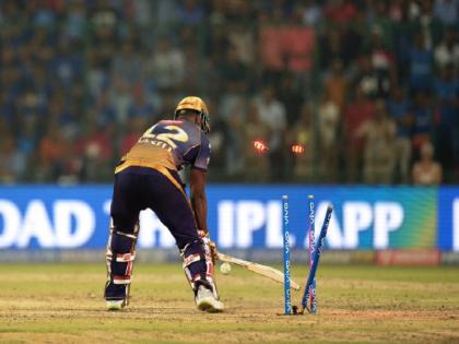 रबादा ने सुपर ओवर में एक बेहतरीन यॉर्कर पर किया रसेल का बोल्ड