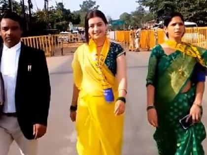 AAP candidate Chahat Pandey video goes viral user said now the vote will be 100 percent | Assembly Elections 2023: 'आप' उम्मीदवार चाहत पांडे का डांस वीडियो वायरल, यूजर ने कहा- "अब तो वोट 100 फीसदी होगा"