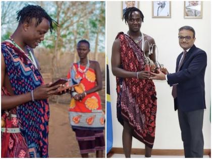 social media lip-syncing sensation Kili Paul honours by Indian High Commission in Tanzania | तंजानियाः बॉलीवुड गानों को लिप-सिंक करनेवाले किली पॉल को भारतीय दूतावास ने किया सम्मानित, बताया 'खास मेहमान' social media lip-syncing sensation Kili Paul honours by Indian High Commission in Tanzania | तंजानियाः बॉलीवुड गानों को लिप-सिंक करनेवाले किली पॉल को भारतीय दूतावास ने किया सम्मानित, बताया 'खास मेहमान'