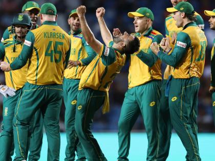 SA vs AFG Live Score, T20 World Cup 2024 semifinal Lowest totals full-member team 55 ENG vs WI 56 AFG vs SA 60 NZ vs SL 70 BAN vs NZ | SA vs AFG T20 World Cup 2024 semifinal: 2021 में इंग्लैंड 55 पर आउट, 2024 में अफगानिस्तान 56 पर बोल्ड, यहां देखें न्यूनतम टॉप-4 स्कोर