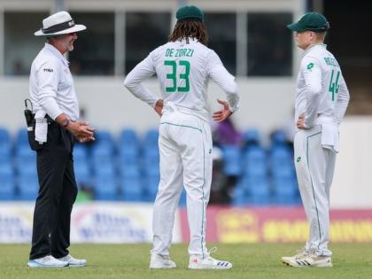 West Indies vs South Africa 1st Test 2024 live update RSA 357 WI 145-4 West Indies trail by 212 runs Keshav Maharaj wreaked havoc took 3 wickets see video | WI VS SA 1st Test 2024: 114 पर 1 और 145 रन पर 4 विकेट, कहर बनकर टूटे केशव महाराज, झटके 3 विकेट, देखें वीडियो