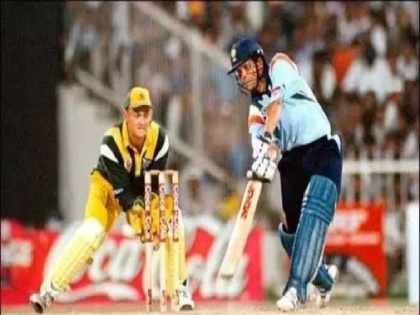 On This Day in 1998: Sachin Tendulkar played 143 runs 'Desert Storm' knock vs Australia | On This Day: शारजाह में आया था सचिन तेंदुलकर की बैटिंग का तूफान, ऑस्ट्रेलियाई गेंदबाजी की धज्जियां उड़ाते हुए ठोक डाले थे 143 रन