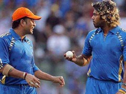 Lasith Malinga turns 35, Sachin Tendulkar Witty Birthday Wish For him | लसिथ मलिंगा को सचिन ने मजेदार अंदाज में किया बर्थडे विश, लिखा, 'बाल को नहीं बॉल को देखो'