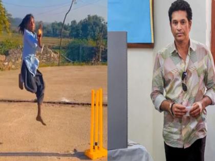 VIDEO: Sachin Tendulkar shared a video of Sushila Meena's bowling action, said- it shows a glimpse of Zaheer Khan | VIDEO: सचिन तेंदुलकर ने सुशीला मीना की गेंदबाजी एक्शन का वीडियो किया शेयर, कहा- इसमें दिखती है जहीर खान की झलक