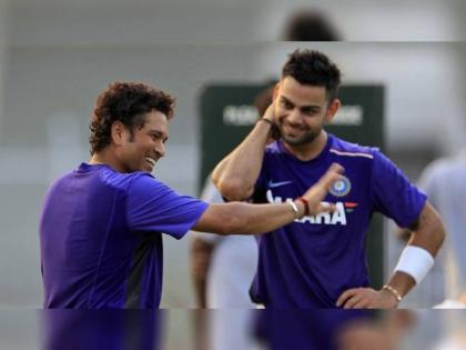 Virat Kohli Sachin Tendulkar have had many stories together regarding World Cup 2011 | विराट कोहली का अनमोल तोहफा सचिन तेंदुलकर ने क्यों किया था वापस? मास्टर ब्लास्टर ने वीडियो में बताई वजह