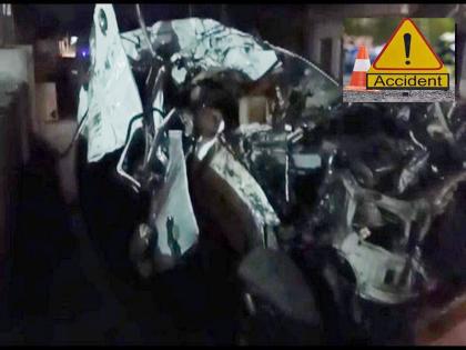 Five people including four policemen died an accident in Bhabroo area of Jaipur | राजस्थान में गुजरात पुलिस का वाहन दुर्घटनाग्रस्त, 4 पुलिसकर्मियों सहित 5 की मौत, मुंबई-पुणे एक्सप्रेस-वे पर भी बड़ा हादसा