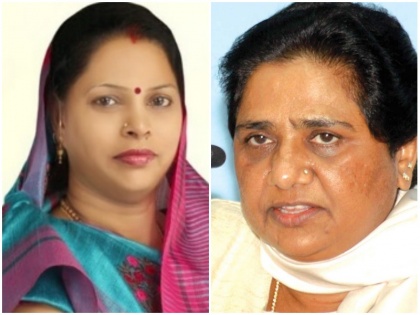 BJP MLA's indecent comments on Mayawati and satish chandra mishra comment | बीजेपी की महिला विधायक ने की मायावती पर अभद्र टिप्पणी, कहा- जिसके कपड़े फट जाएं वो राजनीति नहीं करती!