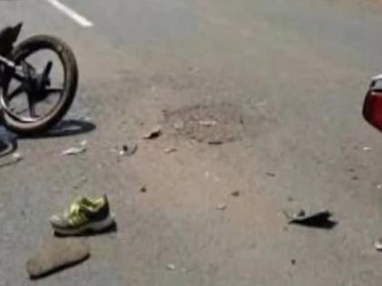 Saharanpur Mourning happy house groom brother Hasin jija Raju return from wedding died road accident mama Istakhar saved because wearing a helmet up police | Saharanpur: खुशी घर में मातम?, शादी से लौट रहे दूल्हे के भाई हसीन और जीजा राजू की सड़क हादसे मे मौत, मामा इस्तखार हेलमेट पहने होने की वजह से बचा