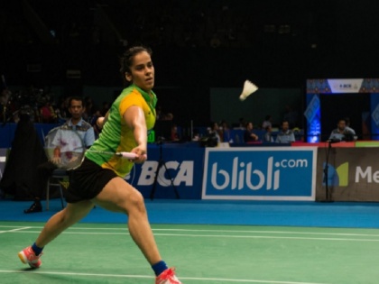 indonesia open 2019 saina nehwal wins the title as carolina marin retires hurt | Indonesia Masters: साइना नेहवाल बनीं चैम्पियन, कैरोलिना मारिन ने बीच में छोड़ा फाइनल मैच