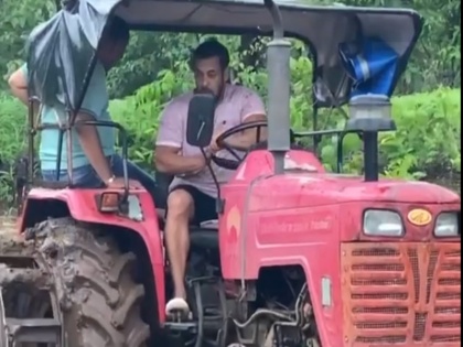 Congress Leader Sanjay Nirupam Tweet On Salman Khan Tractor video on social media | कांग्रेस नेता ने सलमान खान के खेती वाले वीडियो पर दिया बड़ा बयान, कहा- यह उन्होंने अपने आनंद के लिए बनाया है...