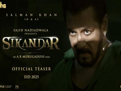 Salman Khan Movie Sikandar Teaser Out Film Release on Eid 2025 | Sikandar Teaser: 'सिकंदर' के टीजर में सलमान खान का दमदार एक्शन, भाईजान का लुक हुआ वायरल...