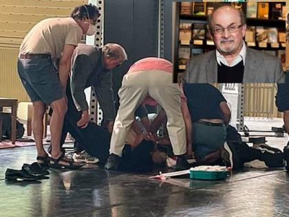When and how deadly attack on Salman Rushdie eyewitness journalist told the whole story | कब और कैसे हुआ सलमान रश्दी पर जानलेवा हमला, चश्मदीद पत्रकार ने बताई पूरी कहानी