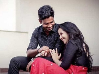 Sanju Samson ties the knot with longtime friend Charulatha | टीम इंडिया के इस युवा बल्लेबाज ने की शादी, आईपीएल में जड़ चुका है शतक, देखें तस्वीरें