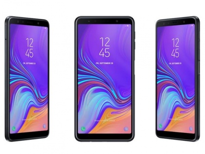 Samsung Galaxy A7 (2018) Launched With Triple Rear Camera Setup and AMOLED Display: Price, Specifications | ट्रिपल रियर कैमरे वाला Samsung Galaxy A7 (2018) स्मार्टफोन लॉन्च, जानें दूसरी बड़ी खासियतें