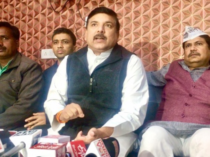 AAP leader Sanjay Singh will be present in Hazratganj Kotalwali, Lucknow after the end of Parliament session | देशद्रोह का मामला: AAP नेता संजय सिंह संसद सत्र समाप्त होने के बाद लखनऊ के हजरतगंज कोतलवाली में होंगे हाजिर