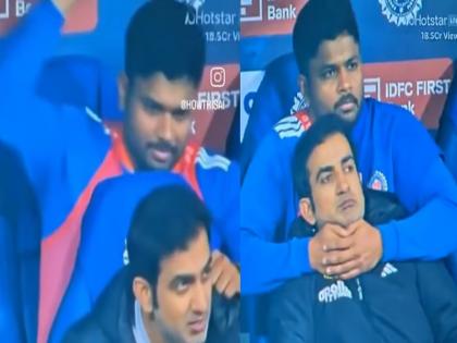 VIDEO: Did Sanju Samson choke and beat Gautam Gambhir? Deepfake video of CSK star and Team India head coach goes viral | VIDEO: संजू सैमसन ने गौतम गंभीर का गला घोंटा, उन्हें पीटा? CSK स्टार और टीम इंडिया के मुख्य कोच का डीप फेक वीडियो वायरल
