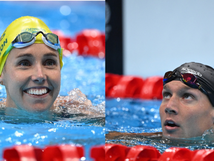 Emma McKeon and Caeleb dressel jointly won 9 Gold medals in Tokyo Olympics | Tokyo Olympics: 2 तैराकों ने ही जीते लिए 9 गोल्ड मेडल, पढ़ें पूरी खबर