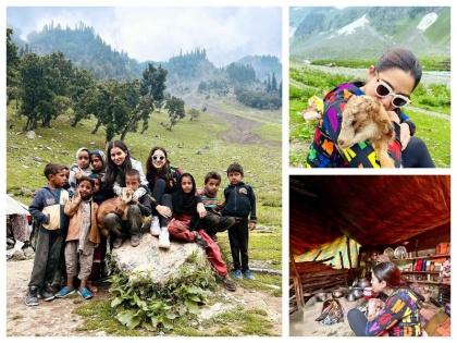 Sara Ali Khan shines on social media after Amarnath Yatra | अमरनाथ यात्रा के बाद सोशल मीडिया पर छाईं सारा अली खान