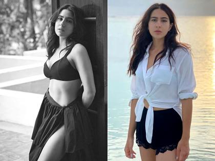 सारा अली खान मालदिवमध्ये करतेय व्हॅकेशन एन्जॉय, इंस्टाग्रामवर शेअर केले फोटो
