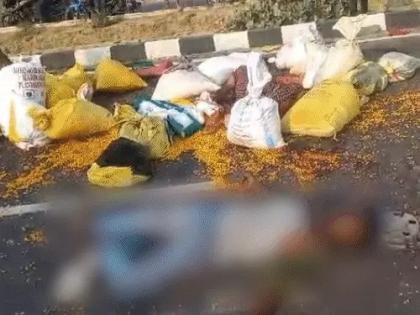 Saran Driver lost control front tyre pickup van burst 5 dead and 18 injured BIHAR POLICE | सारणः पिकअप वैन का अगला टायर फटने के बाद चालक ने नियंत्रण खोया?, 5 की मौत और 18 घायल Saran Driver lost control front tyre pickup van burst 5 dead and 18 injured BIHAR POLICE | सारणः पिकअप वैन का अगला टायर फटने के बाद चालक ने नियंत्रण खोया?, 5 की मौत और 18 घायल