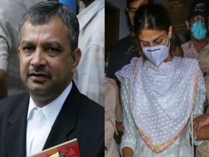 Rhea Chakraborty Lawyer Satish Maneshinde To Defend Her Following Arrest | रिया चक्रवर्ती के वकील ने सुशांत सिंह राजपूत को बताया ड्रग्स एडिक्ट, कहा- तीन जांच एजेंसियां एक महिला के पीछे पड़े हैं बस इसलिए क्योंकि...