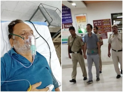 Satyendar Jain was admitted to the hospital Kejriwal tweet God is watching all, He will do justice to all | 'भगवान सब देख रहे हैं, वह न्याय करेंगे', सत्येंद्र जैन के अस्पताल में भर्ती होने के बाद केजरीवाल ने कही ये बात