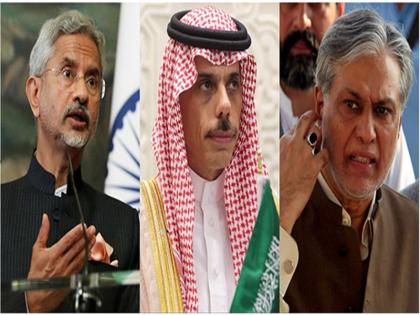 Saudi Foreign Minister calls EAM Jaishankar, Pak FM Dar to de-escalate tensions | India-Pakistan Conflict: सऊदी विदेश मंत्री ने तनाव कम करने के लिए विदेश मंत्री जयशंकर और पाक विदेश मंत्री डार से की बात Saudi Foreign Minister calls EAM Jaishankar, Pak FM Dar to de-escalate tensions | India-Pakistan Conflict: सऊदी विदेश मंत्री ने तनाव कम करने के लिए विदेश मंत्री जयशंकर और पाक विदेश मंत्री डार से की बात