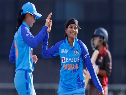 Women's Asia Cup 2022 India beats United Arab Emirates by 104 runs | Women's Asia Cup 2022: यूएई के खिलाफ 104 रनों से जीता भारत, जेमिमा रोड्रिग्ज ने 45 गेंदों में खेली 75 रनों की नाबाद पारी