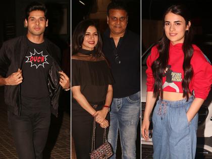 Mard Ko Dard Nahi Hota Screening: बेटे अभिमन्यु दासानी की डेब्यू फिल्म देखने पहुंची भाग्यश्री, एक्ट्रेस राधिका मदान समेत इन स्टार्स ने भी देखी फिल्म