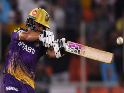 Rinku Singh hit 5 consecutive sixes with the bat of nitish rana | रिंकू सिंह ने इस खिलाड़ी के बल्ले से लगाए थे लगातार 5 छक्के, गुजरात के खिलाफ मैच वाले दिन ही बदला बल्ला