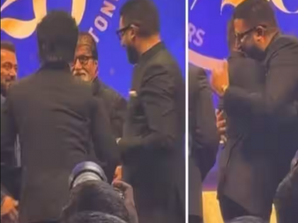 viral video Salman Khan Gives Warm Hug To Abhishek Bachchan At Anand Pandit Birthday Party | सलमान खान ने बर्थडे पार्टी में अभिषेक बच्चन को लगाया गले, इंटरनेट पर वायरल हो गया वीडियो, देखिए