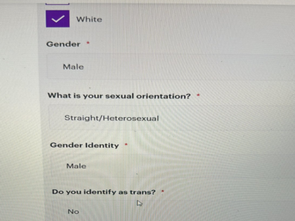Candidates asked to mark their sexual orientation in internship applications sparking debate | इंटर्नशिप आवेदन में अभ्यर्थियों से उनके यौन रुझान को चिह्नित करने को कहा गया, बहस छिड़ गई