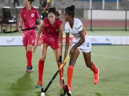 Asian Hockey 5 World Cup qualifiers another big win for Indian women's team | Asian Hockey 5 World Cup: भारतीय महिला हॉकी टीम की एक और बड़ी जीत, क्वालीफायर में जापान को 7-1 से हराया Asian Hockey 5 World Cup qualifiers another big win for Indian women's team | Asian Hockey 5 World Cup: भारतीय महिला हॉकी टीम की एक और बड़ी जीत, क्वालीफायर में जापान को 7-1 से हराया