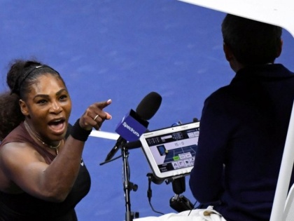 Serena Williams fined 17,000 dollars over her conduct during the US Open final | सेरेना विलियम्स पर लगा 12 लाख रुपये का जुर्माना, यूएस ओपन फाइनल में अंपायर को कहा था 'चोर'