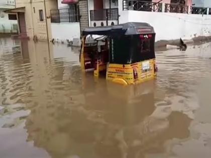 Several districts Telangana including Hyderabad red alert Thursday due heavy rains | Hyderabad Rains: भारी बारिश को लेकर गुरुवार को भी हैदराबाद समेत तेलंगाना के कई जिले रेड अलर्ट पर, अब तक 38 पेड़ गिरे