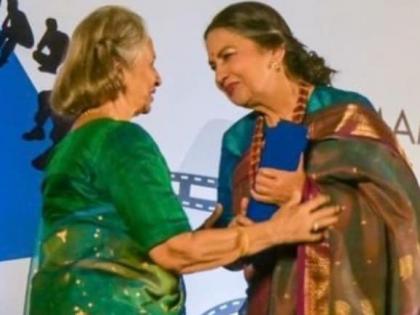 MAMI Film Festival 2024 Shabana Azmi honoured Excellence in Cinema Award presented by Waheeda Rehman held October 19 to October 24 showcase 110 films | MAMI Film Festival 2024: शबाना आजमी को वहीदा रहमान ने किया सम्मानित?, 19 अक्टूबर से 24 अक्टूबर तक 110 से ज्यादा फिल्म का प्रदर्शन