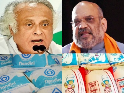 Nandini vs Amul: Jairam Ramesh said, "Congress will not allow BJP's 'One Nation-One Milk' dream to be fulfilled" | नंदिनी बनाम अमूल: जयराम रमेश ने कहा, "कांग्रेस बीजेपी के 'वन नेशन-वन मिल्क' सपने को पूरा नहीं होने देगी"
