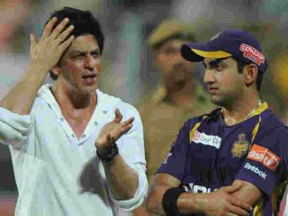 IPL 2018: Shah Rukh Khan Response on Gautam Gambhir Kolkata Knight Riders Exit | KKR से गौतम गंभीर की राहें जुदा होने को, शाहरुख खान ने 'तीन शब्दों' में यूं किया बयां