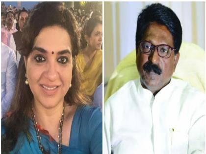 VIDEO: Mumbai South MP Arvind Sawant called Shaina NC 'imported goods', Shinde Sena candidate also responded | VIDEO: मुंबई दक्षिण के सांसद अरविंद सावंत ने शाइना एनसी को बताया 'इम्पोर्टेड माल', शिंदे सेना की नेता दिया जोरदार जवाब