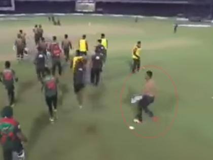 Nidahas Trophy: Shakib Al Hasan took his shirt off after Bangladesh 2 wickets win over Sri Lanka | SLvBAN: शाकिब अल हसन ने मैदान में 'टीशर्ट उतारकर' मनाया जोरदार जीत का जश्न!