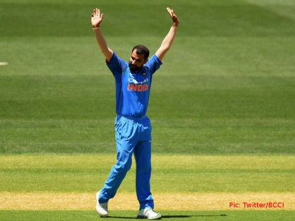 Ind vs NZ, 1st ODI: Mohammed Shami become fastest Indian to reach on 100 ODI wickets | Ind vs NZ: शमी ने तोड़ा इरफान पठान का 13 साल पुराना रिकॉर्ड, वनडे क्रिकेट में पूरे किए सबसे तेज 100 विकेट