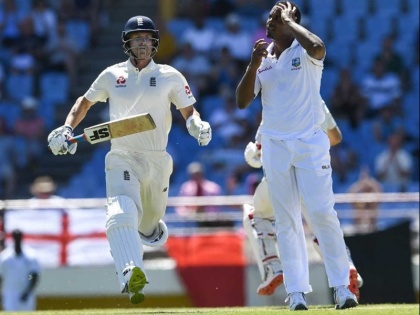 Shannon Gabriel Banned For Four ODIs for his comment against joe root during 3rd test | विंडीज तेज गेंदबाज शैनन गैब्रियल चार वनडे के लिए सस्पेंड, जो रूट के खिलाफ किया था कमेंट