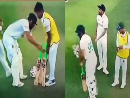 Watch: India captain KL Rahul fumes at Najmul Shanto after Bangladesh batter wastes time with confusing bat-choosing act | बांग्लादेश के नजमुल शंटो टाइम खोटी करने के लिए कर रहे थे बैट बदलने की एक्टिंग, कप्तान केएल राहुल हुए गुस्सा, देखें वीडियो