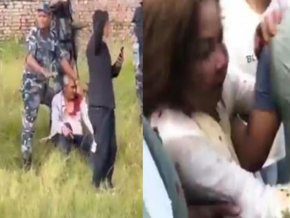 Nepal Protest Ex PM Sher Bahadur Deuba Bloodied After Protestors Brutally Thrash Him & His Minister Wife; Rescued By Army | Nepal Protest: पूर्व पीएम शेर बहादुर देउबा, उनकी पत्नी प्रदर्शनकारियों द्वारा बेरहमी से पिटाई के बाद खून से लथपथ, सेना ने बचाया | VIDEO