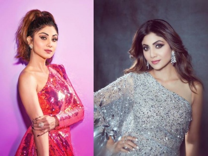 Shilpa Shetty Kundra proved to be the definition of a glam queen in one shoulder outfits | शिल्पा शेट्टी से लीजिए वन-शोल्डर ड्रेस कैरी करने के टिप्स, दिखेंगी बेहद स्टनिंग