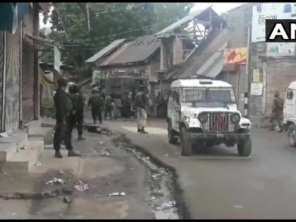Jammu & Kashmir: Exchange of fire begins between terrorists and security forces at Bona Bazaar area of Shopian | जम्मू कश्मीरः अमरनाथ यात्रा शुरू होने के बाद तीसरी मुठभेड़, शोपियां में दो आतंकी ढेर