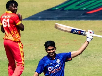 India-Zimbabwe series 2022 Shubman Gill 130 runs 97 balls 15 fours one six Sachin Tendulkar 127 runs Scores First International Century  | India-Zimbabwe series 2022: तेंदुलकर से आगे निकले गिल, 24 साल पुराना रिकॉर्ड तोड़ा, पहला अंतरराष्ट्रीय शतक, 97 गेंद और 130 रन