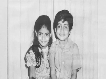 Shweta Bachchan shares photo with partner in crime Abhishek Bachchan viral | 'बिग बी' की बेटी श्वेता बच्चन को आई बचपन की याद, सोशल मीडिया पर तस्वीर शेयर कर कही ये प्यारी बात