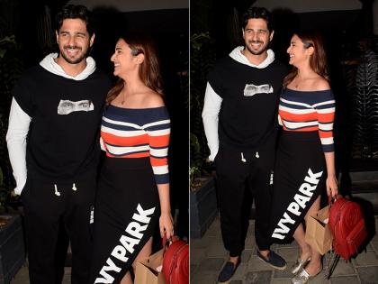 Pics: परिणीति चोपड़ा और सिद्धार्थ मल्होत्रा की 'जबरिया जोड़ी' जुहू में सोहो हाउस के बाहर हुई स्पॉट